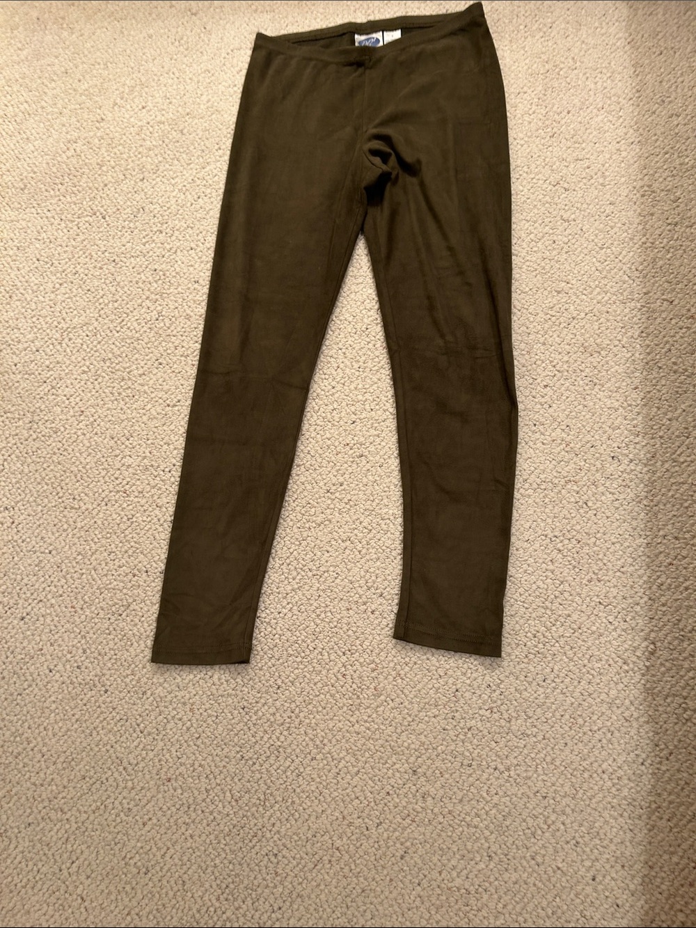Olive green leggings